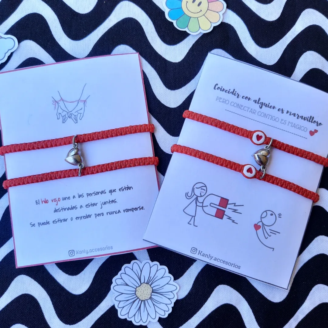 Pulseras con imán 🤍