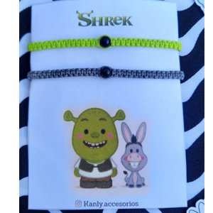 Pulseras shrek y burro