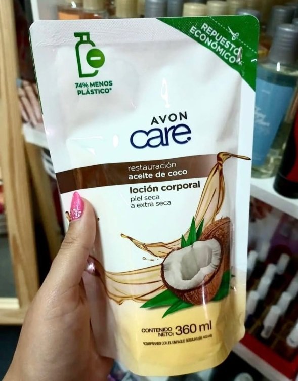 Repuesto Crema Corporal Coco Avon Care 400ml