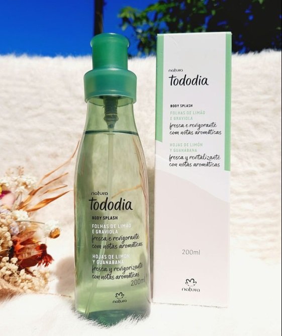 Body Splash Tododia Hojas de limón siciliano y guanabana Natura 200ml