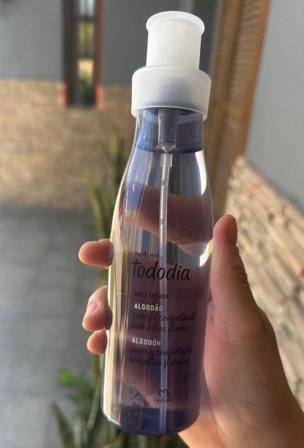Body Splash Tododia Algodón Natura 200ml