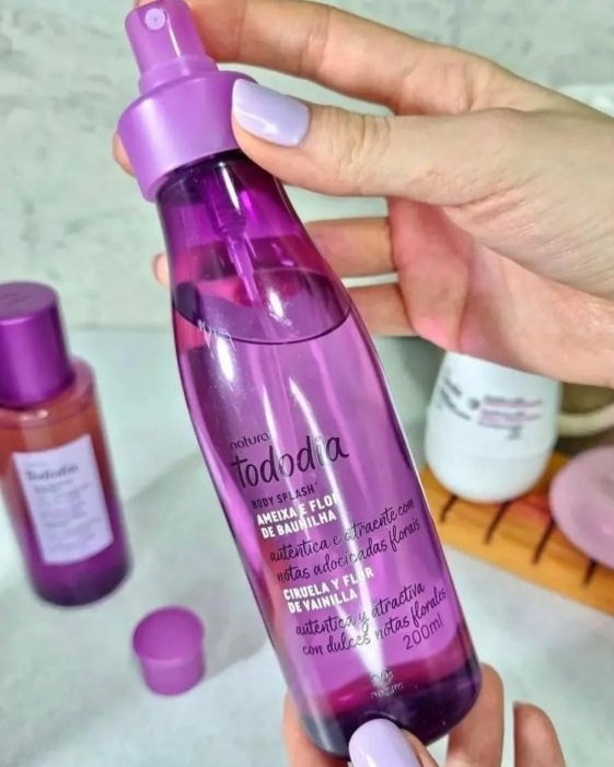 Body Splash Tododia Ciruela y flor de vainilla Natura 200ml