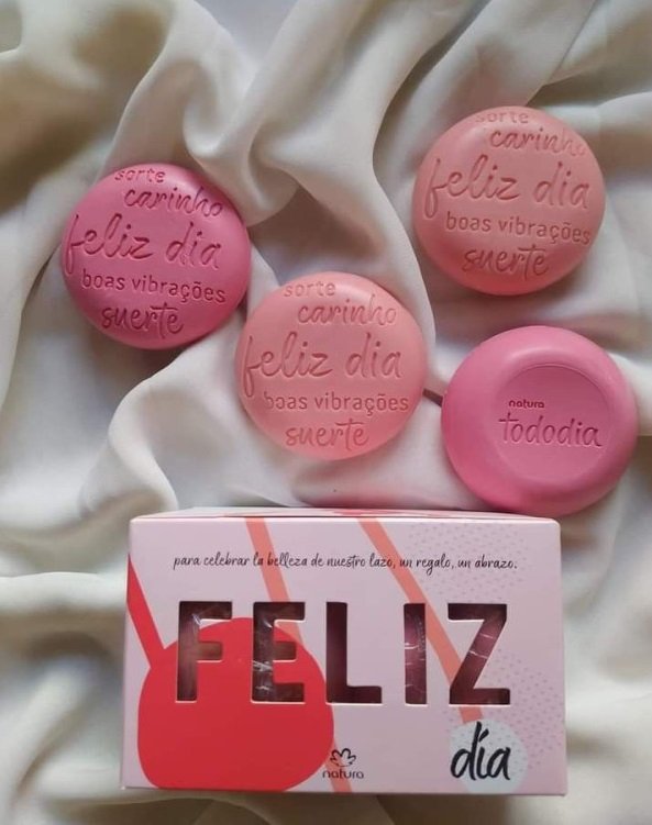 Caja de Jabones Corporal Surtidos (Feliz día) Natura