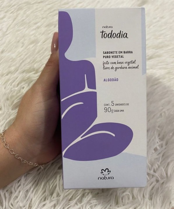Caja de Jabones Corporal Tododia Algodón Natura