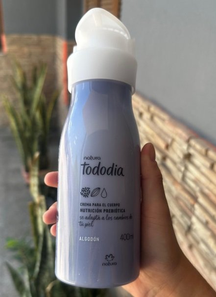 Crema Corporal Tododia Algodón Natura 400ml