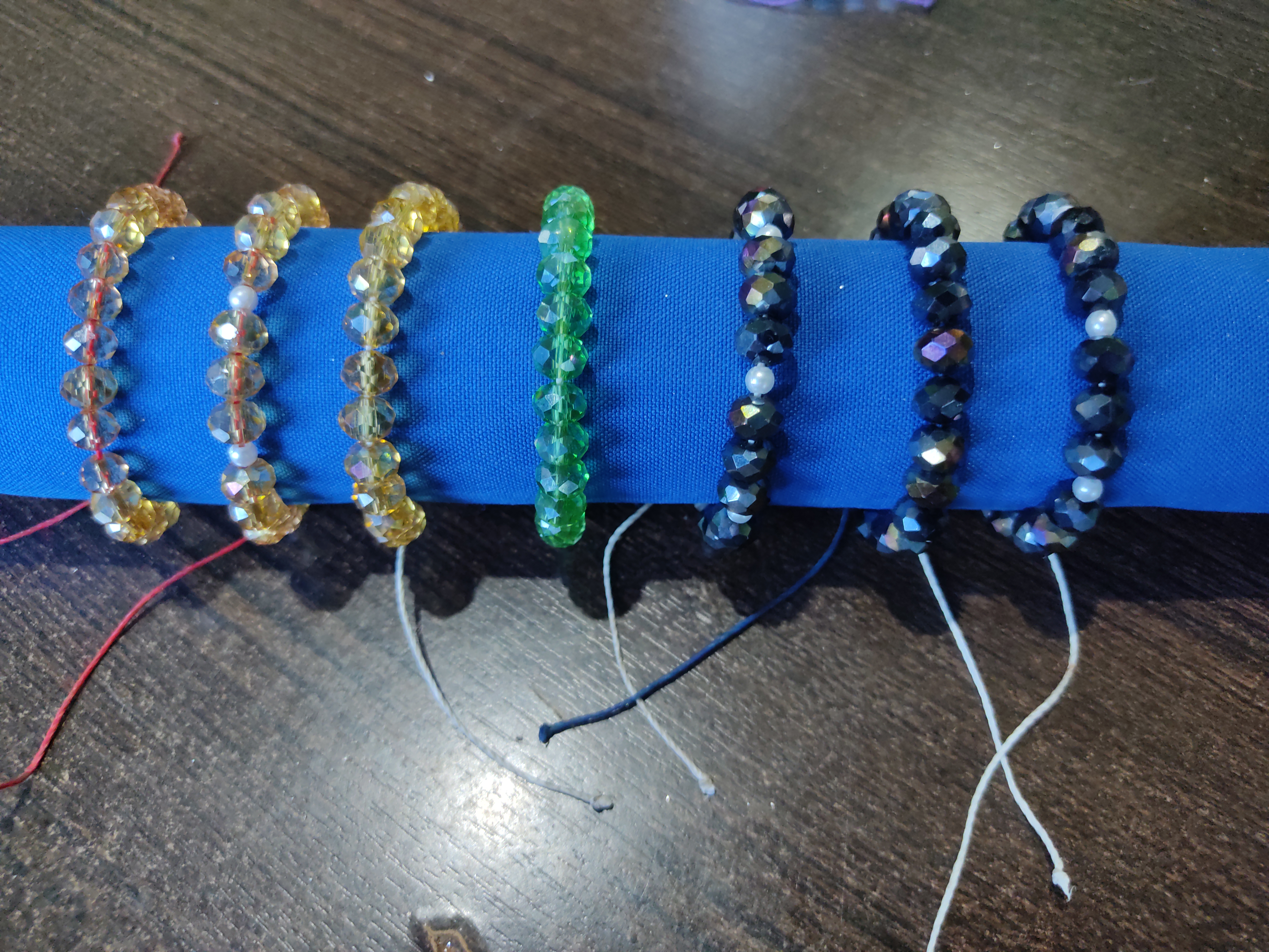 Pulseras cristal