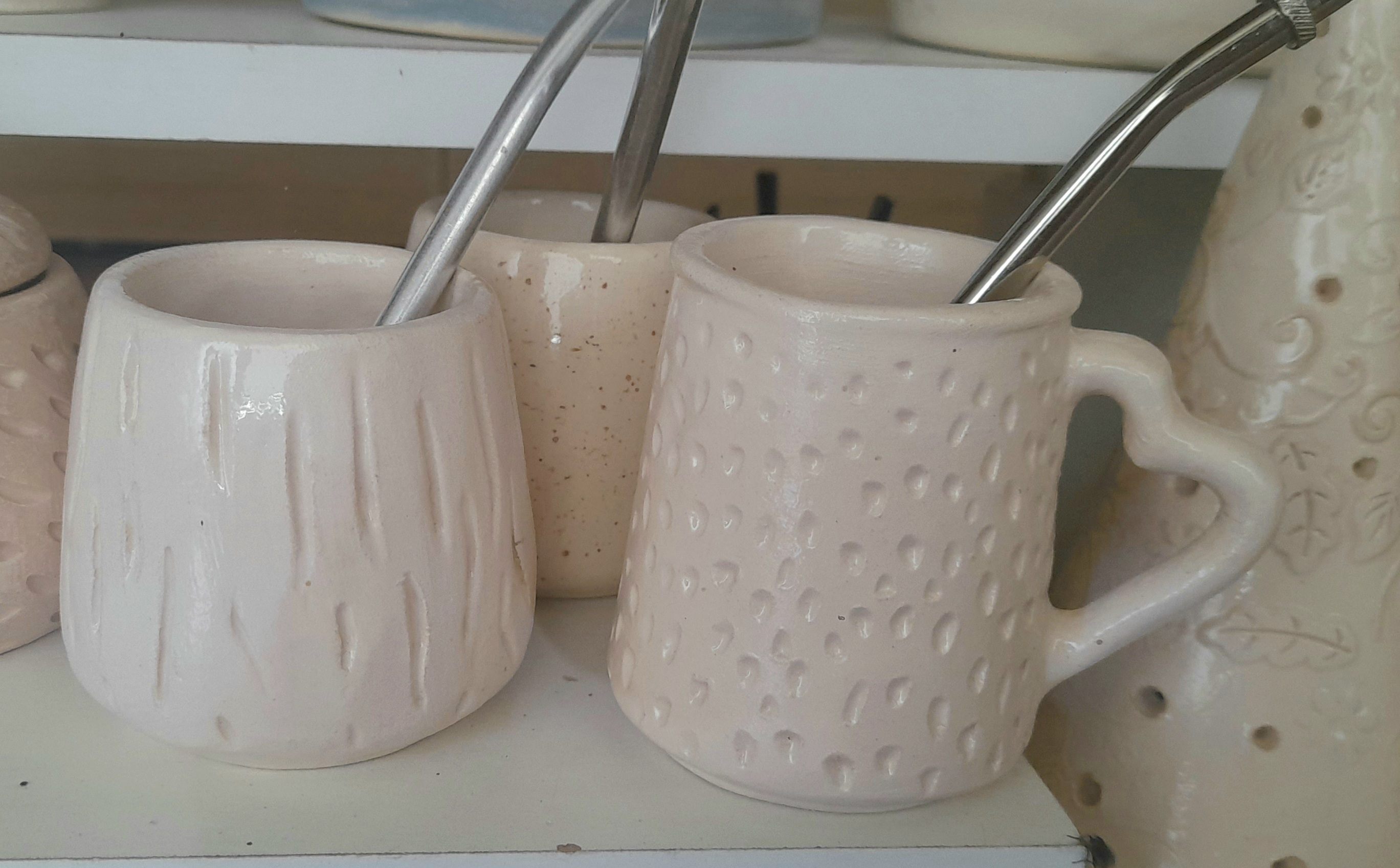 Mates de cerámica
