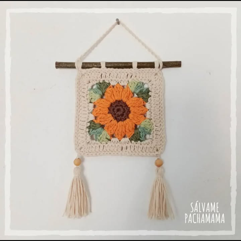 Colgante crochet