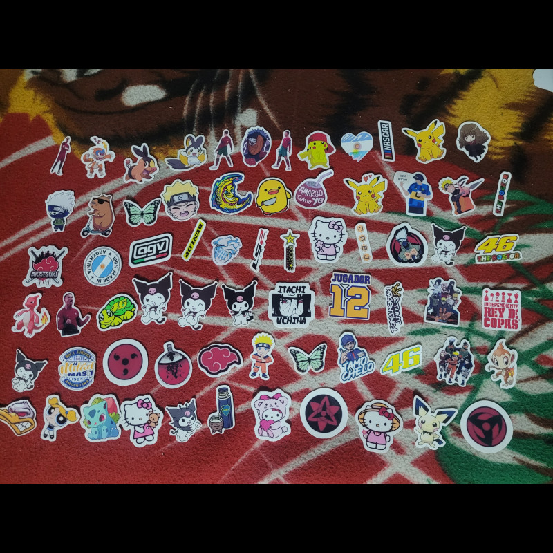 Stikers lavables.